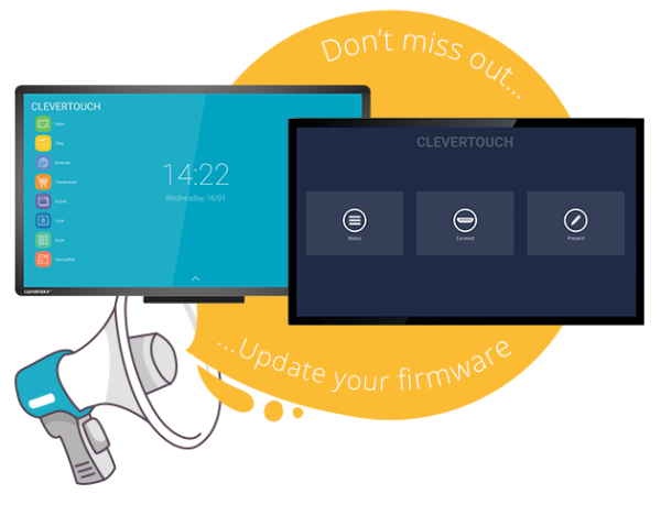 CLEVERTOUCH Plus Series - mise à jour majeure de l'interface utilisateur