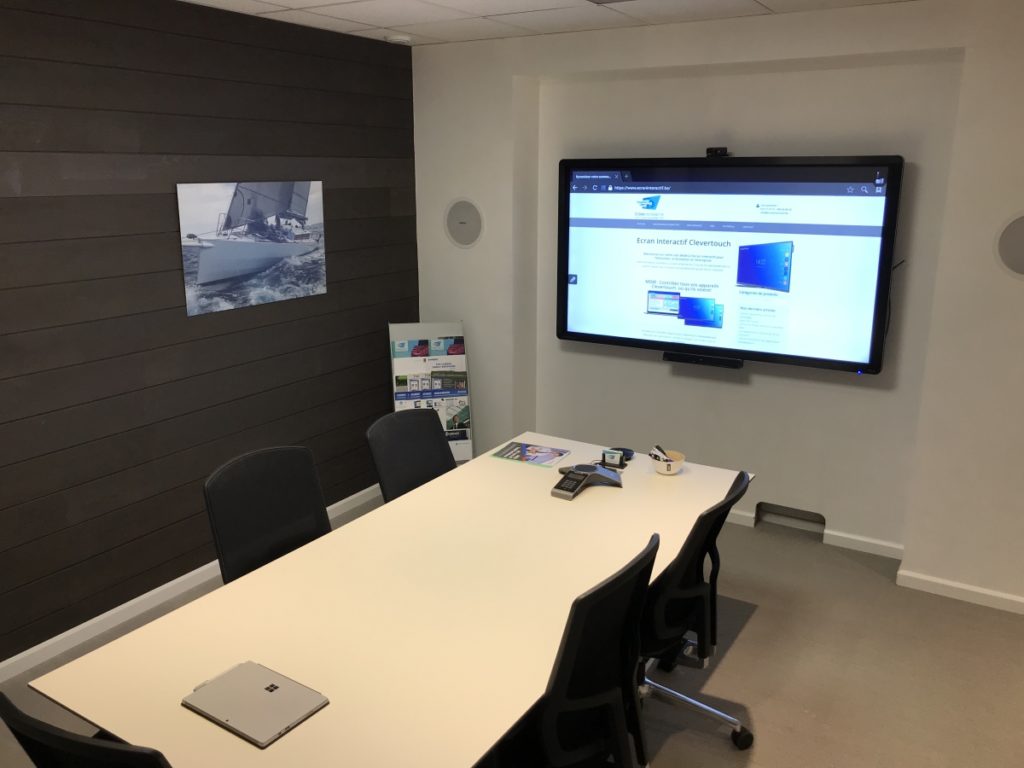 Ecran interactif meting room
