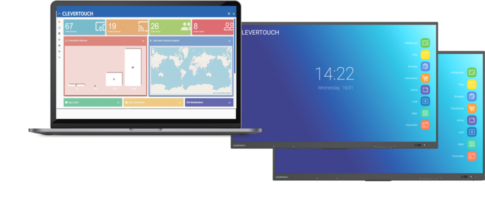 Clevertouch Mobile device management MDM